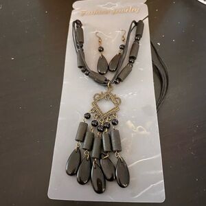 2 for $15 Fashion necklace with earrings